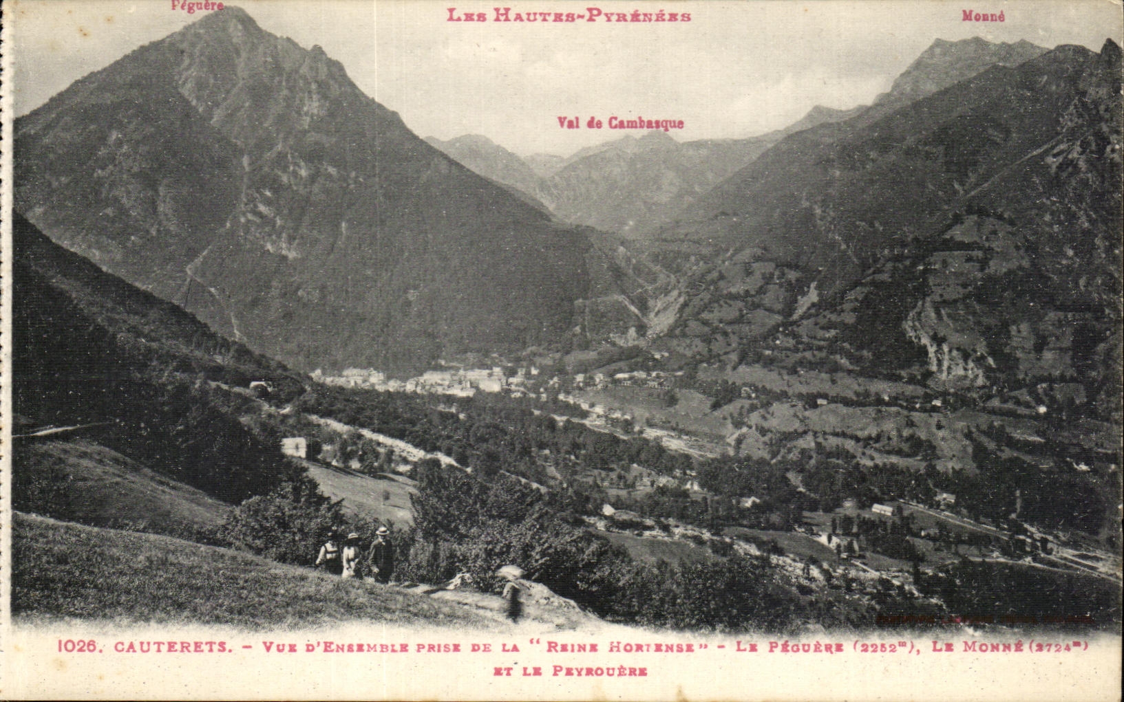 CPA the High Pyrenees Valley De Cambasque Cauterets