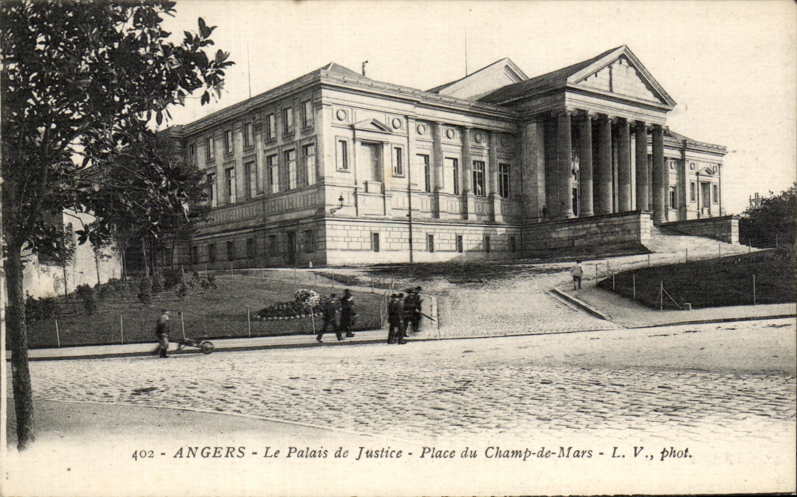 CPA Angers Le Palais de Justice Place du Champ de Mars 
