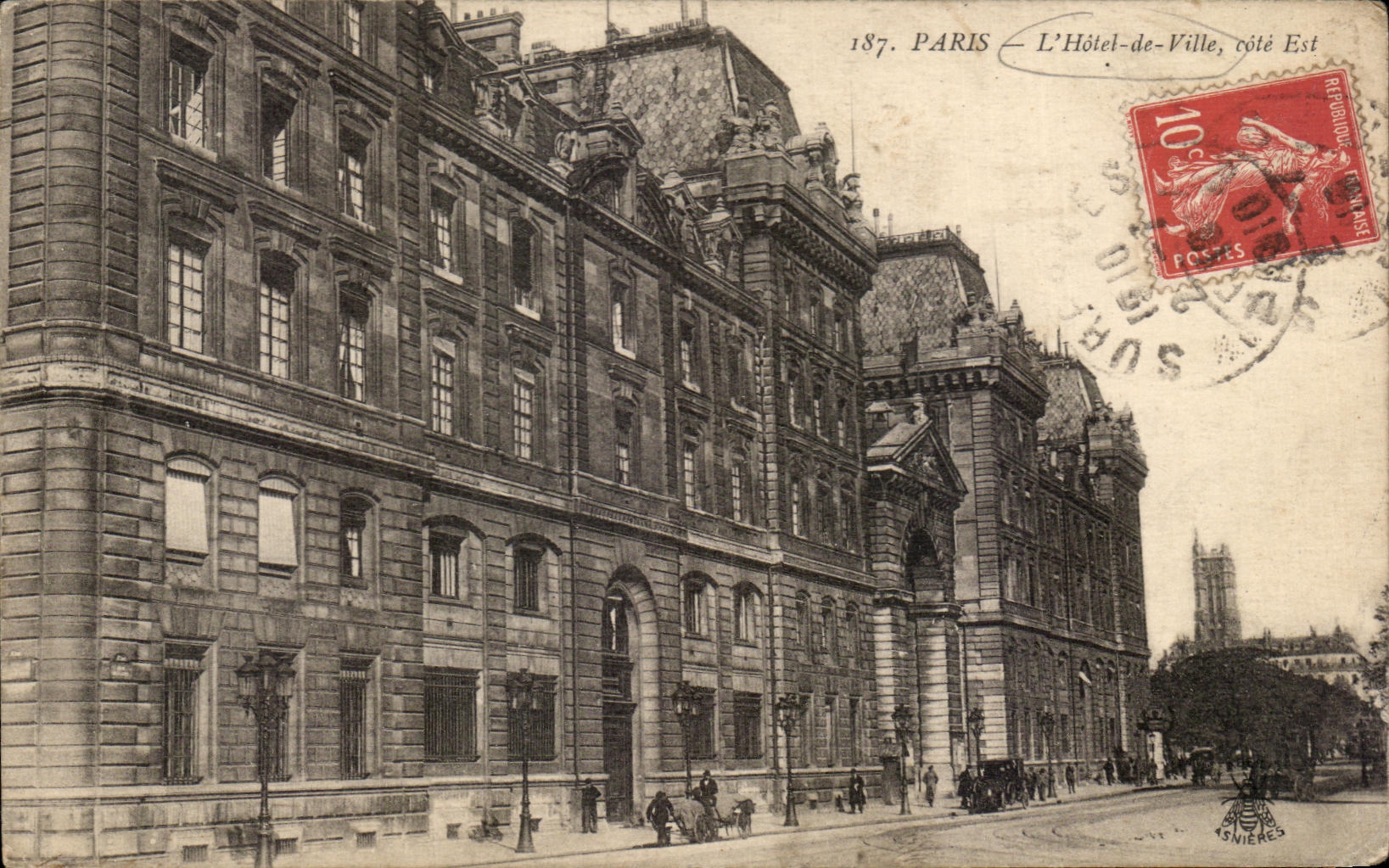 CPA Paris Town hall east coast
