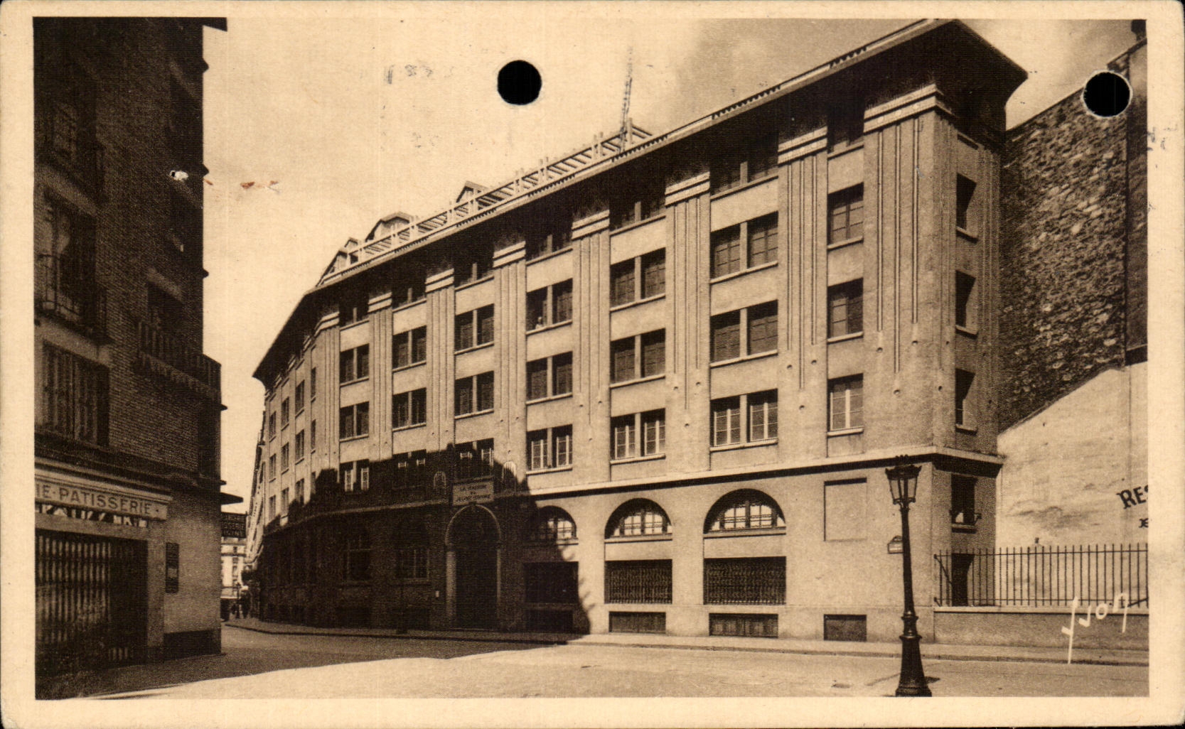 CPA Salvation Army the House of the Paris young man