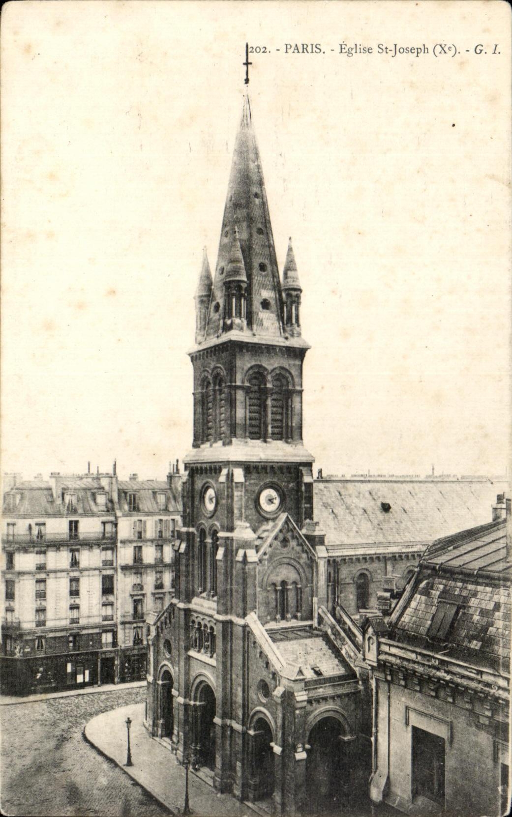 CPA Paris Eglise St Joseph