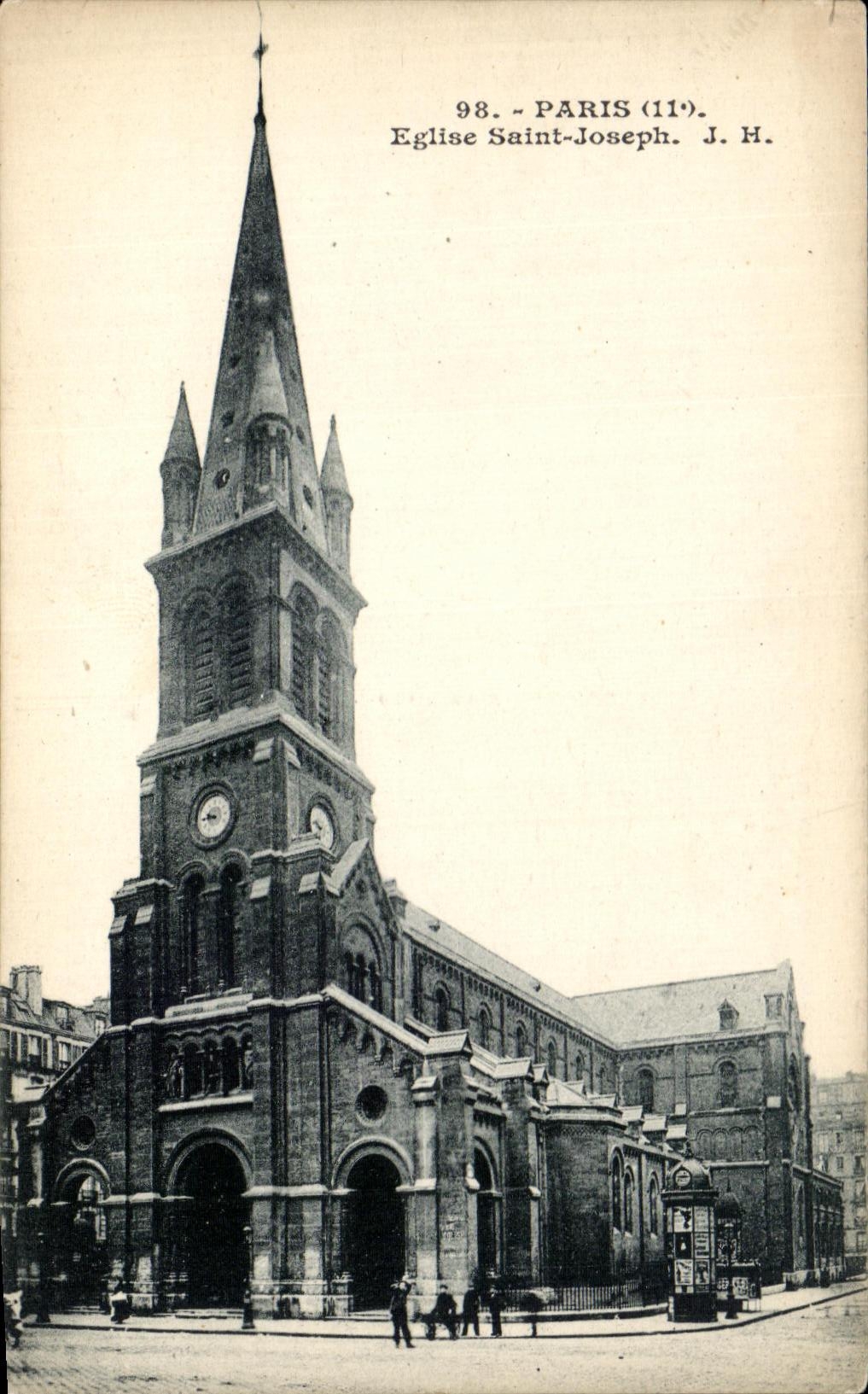 CPA Paris Eglise Saint Joseph