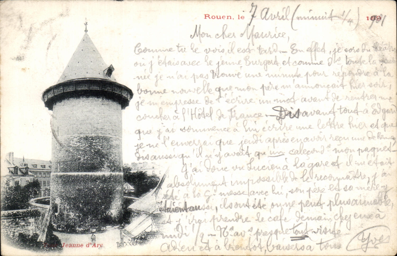 CPA Rouen Jeaune Arc