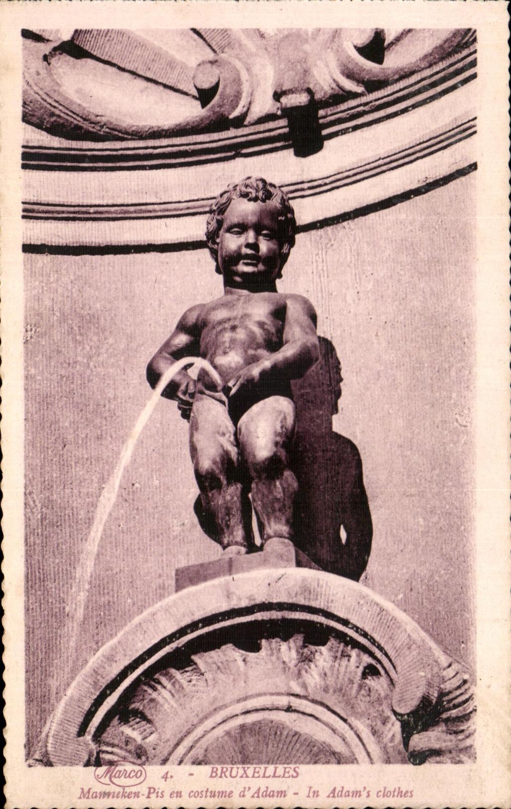 CPA Bruselas Mamuken peor en el traje AdAn