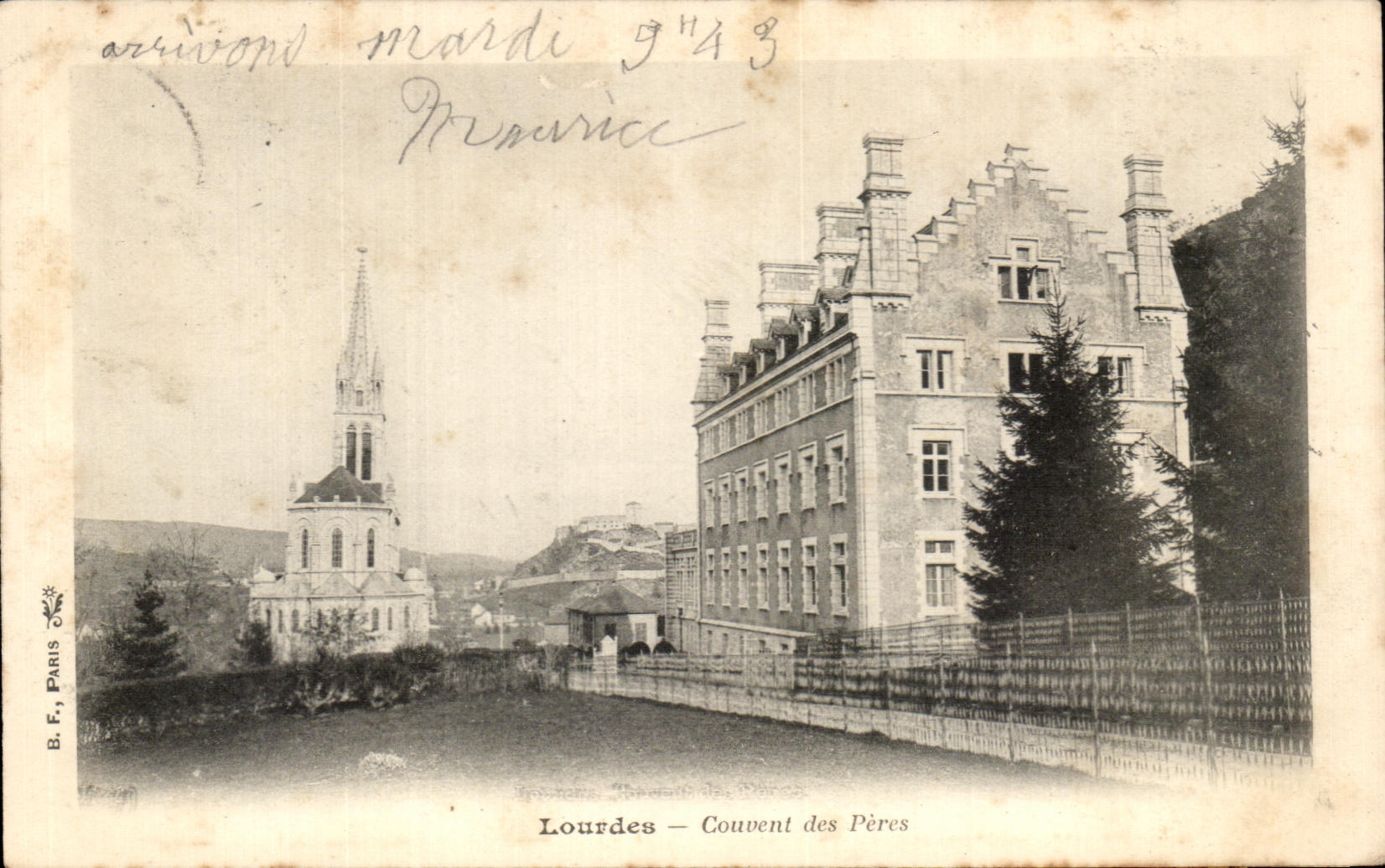 CPA Lourdes Couvent des Peres