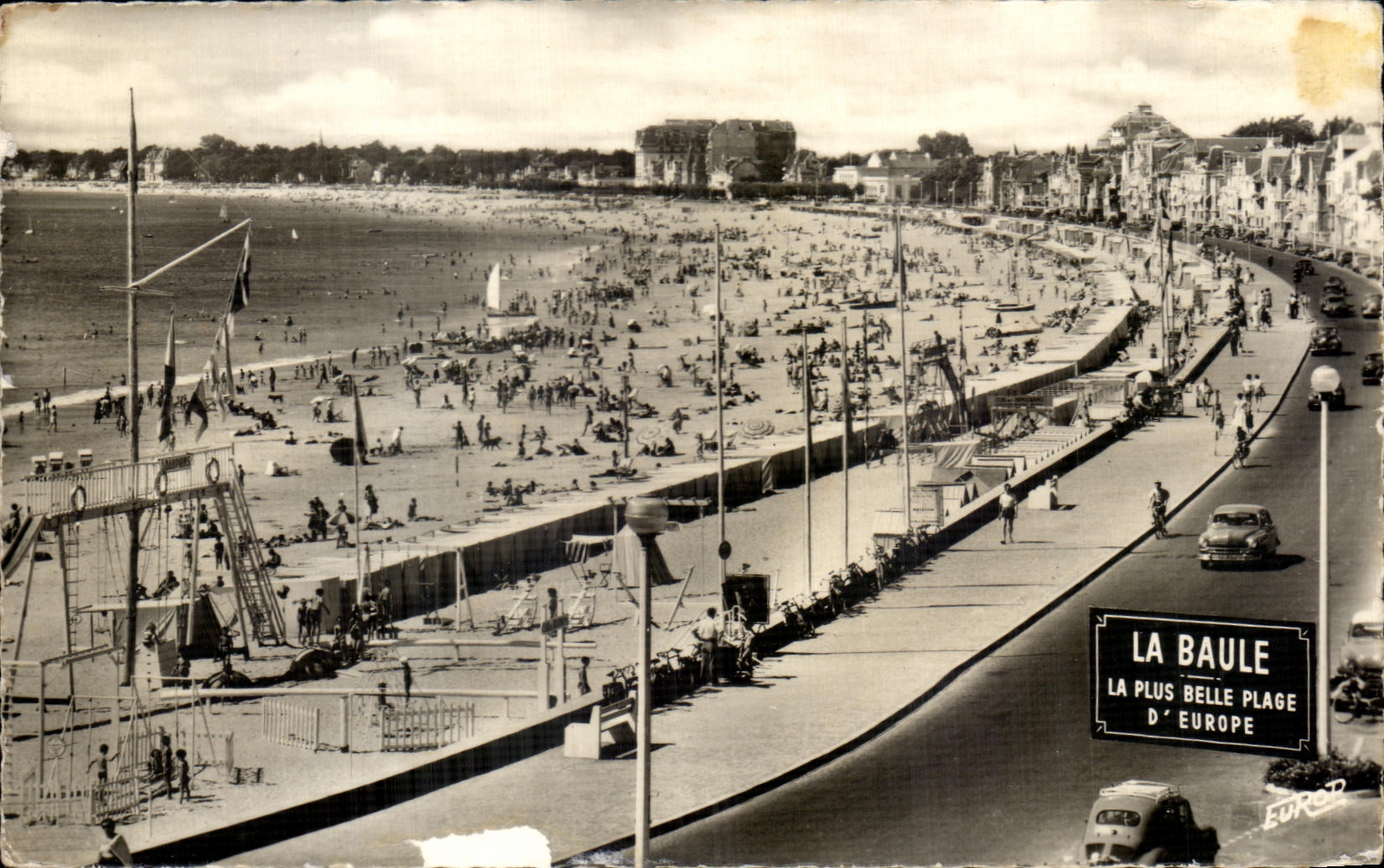 CPA La Baule the Most beautiful Beach Europe