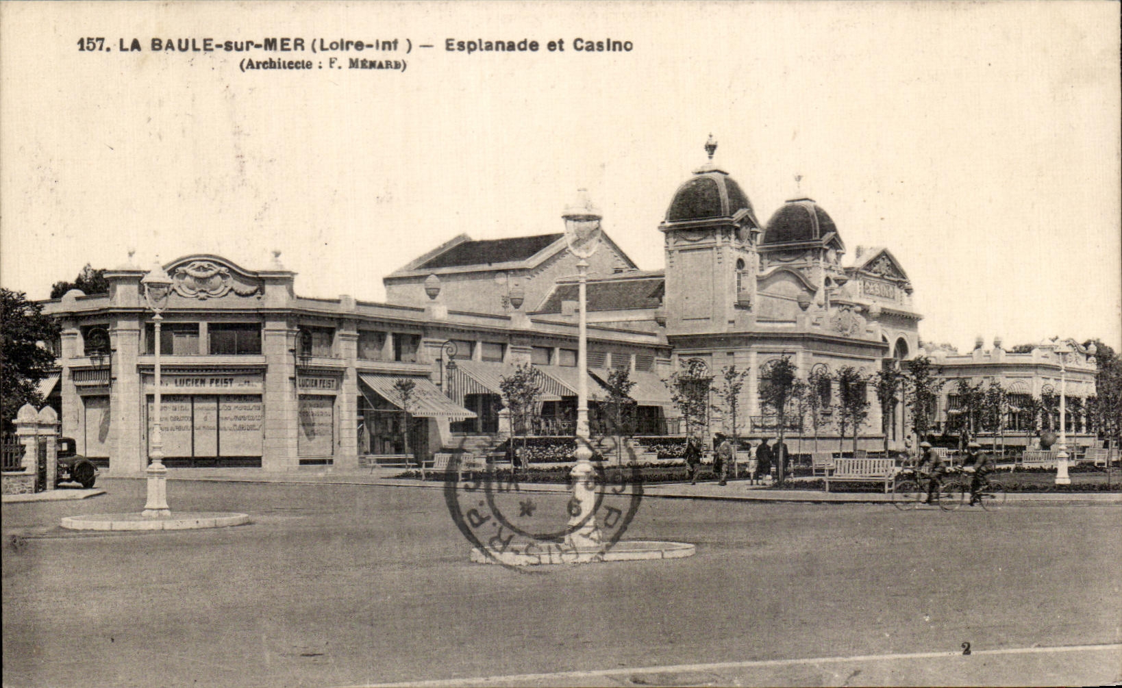 CPA La Baule on Sea Esplanade and Casino