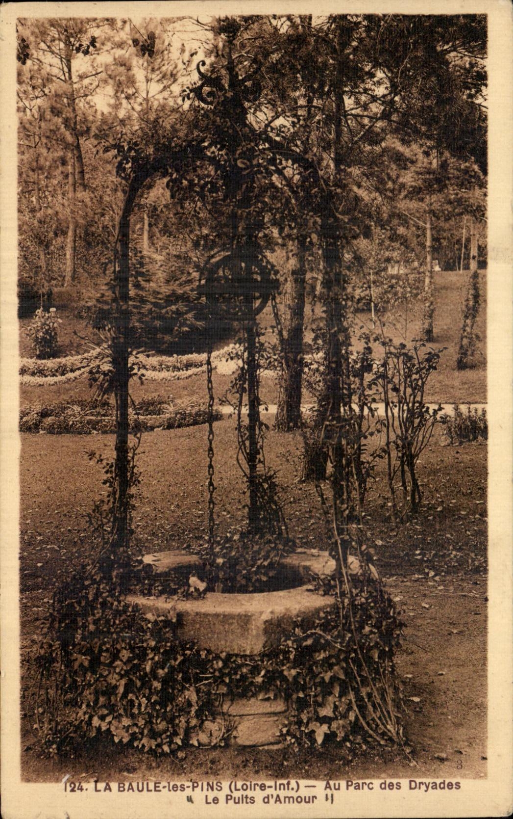 CPA La Baule Pines With the Park of Dryades Pults Love