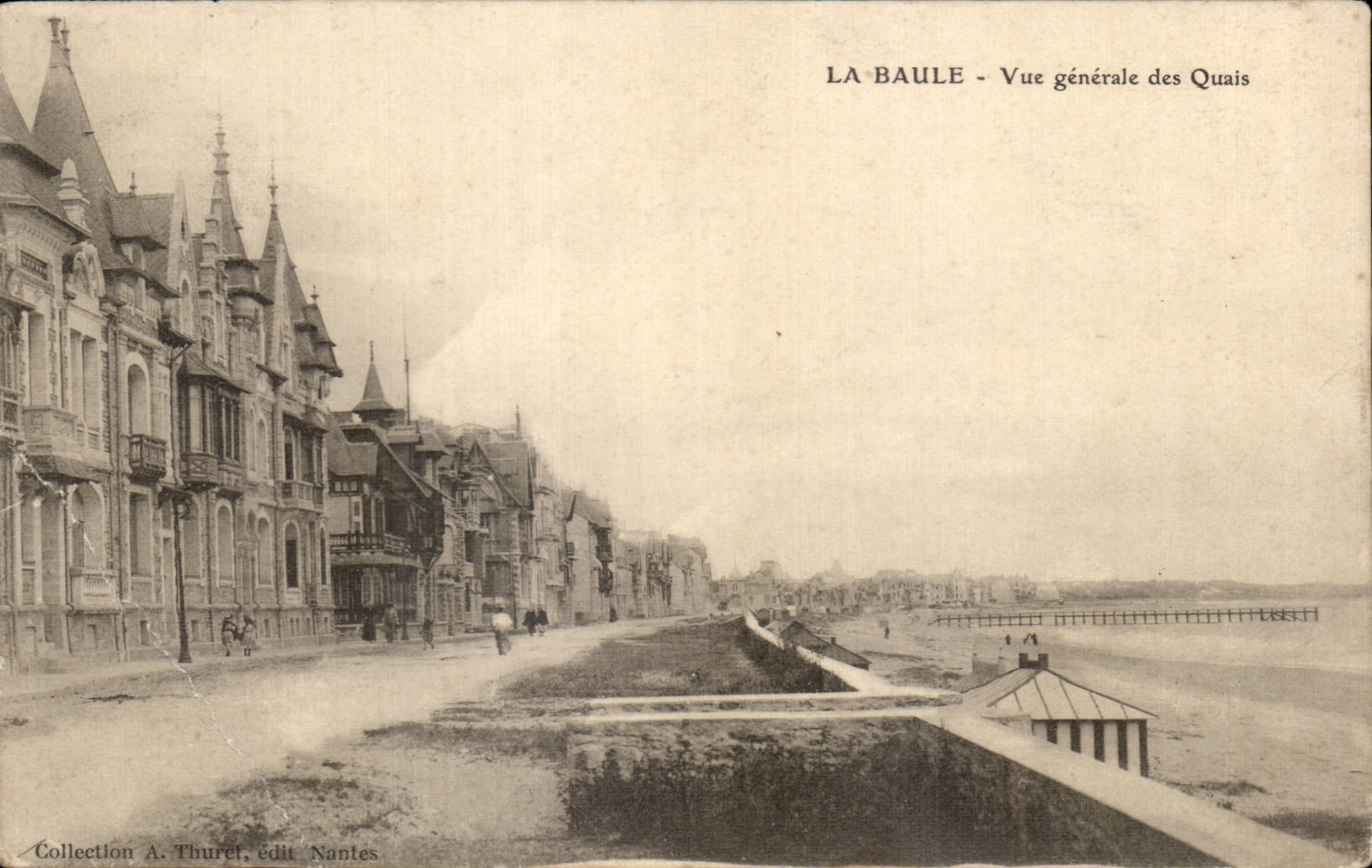 CPA Baule View of the Quays