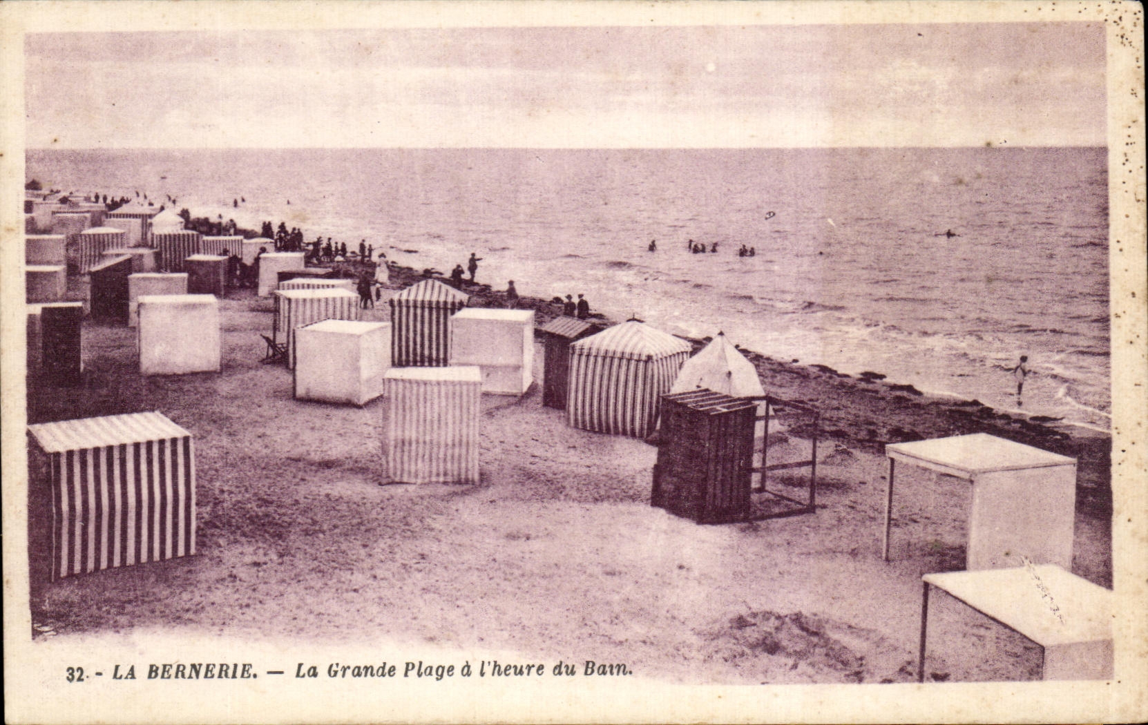 CPA Bernerie Main beach has hour of the Bath