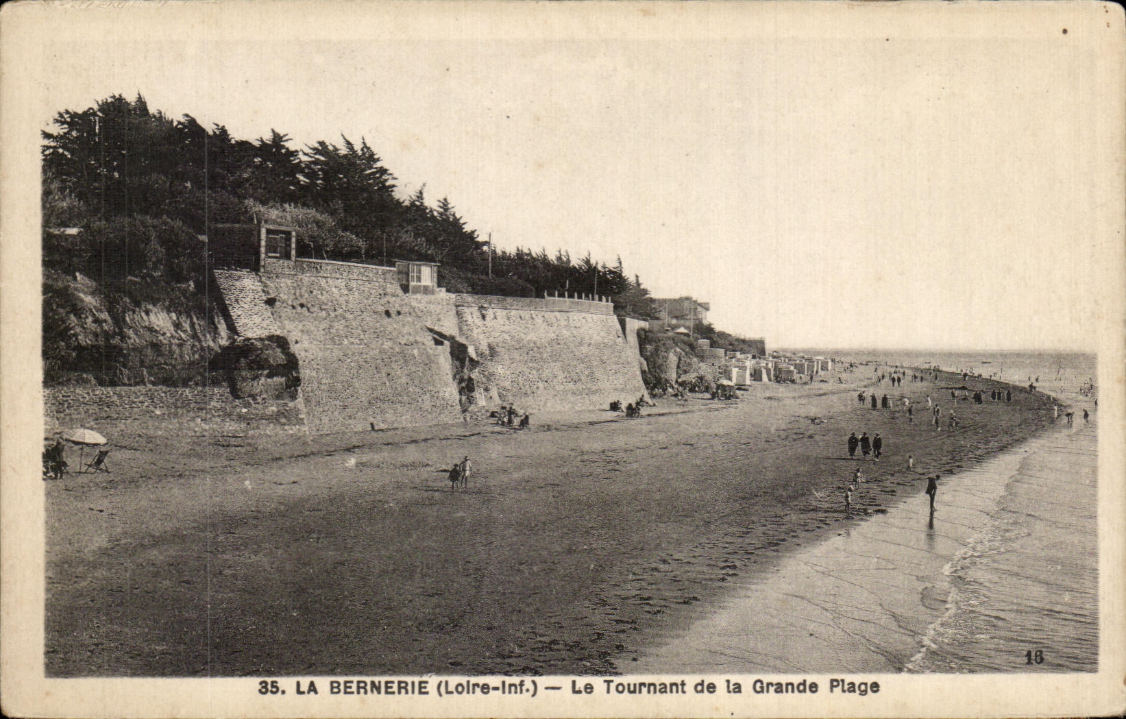 CPA Bernerie the Turning of Main beach