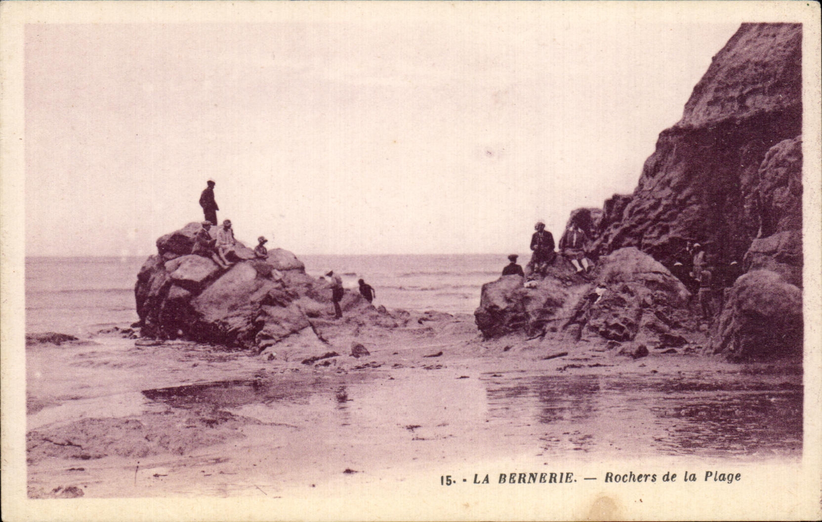 CPA Bernerie Rocks of the Beach