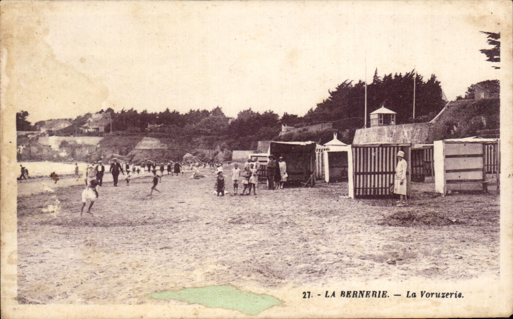 CPA Bernerie Voruzerie