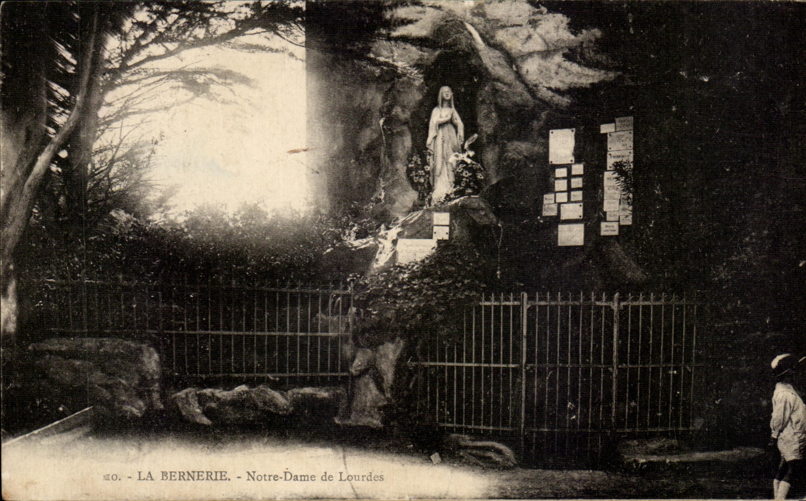 CPA Bernerie Our Lady of Lourdes