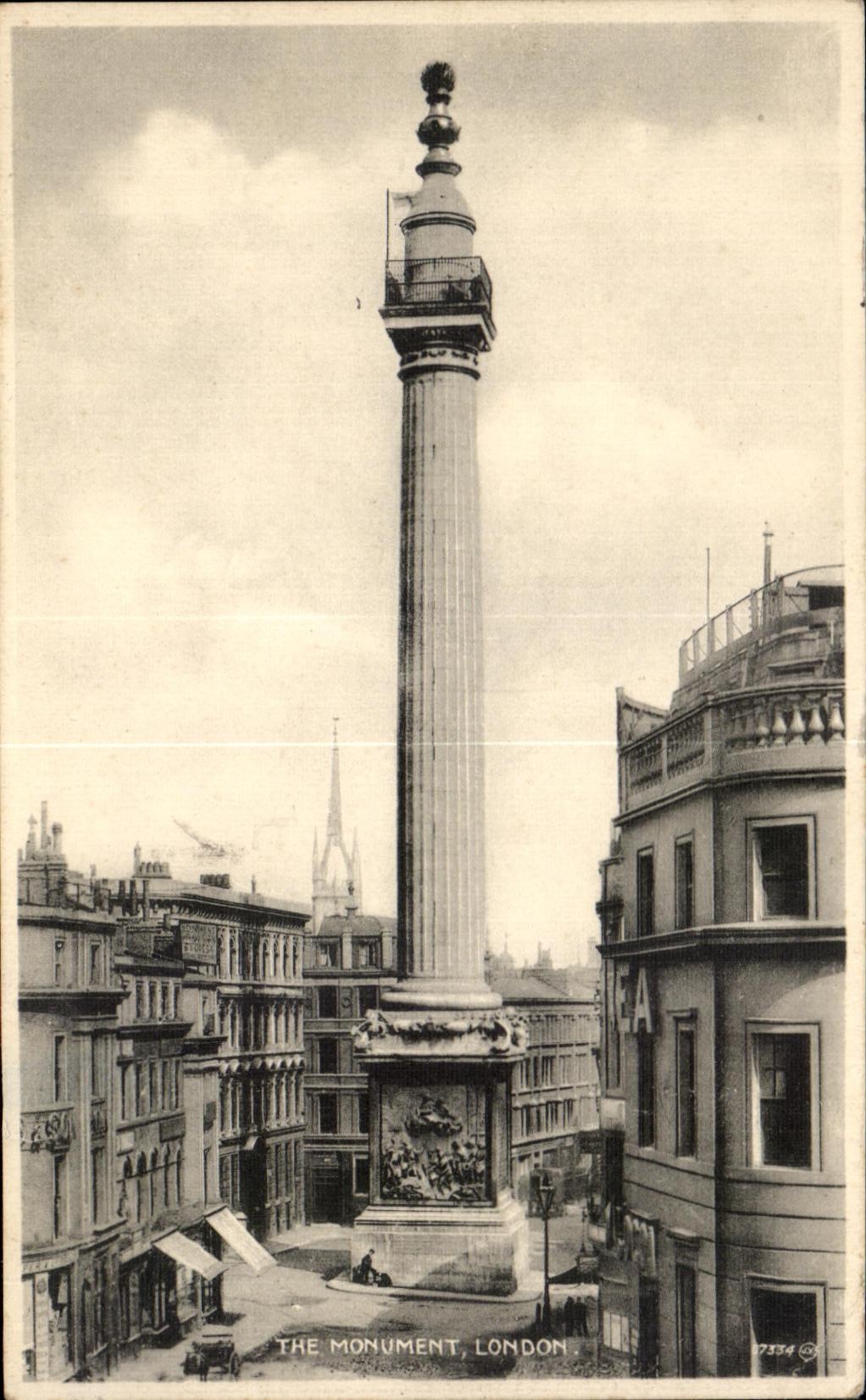 CPA The London Monument
