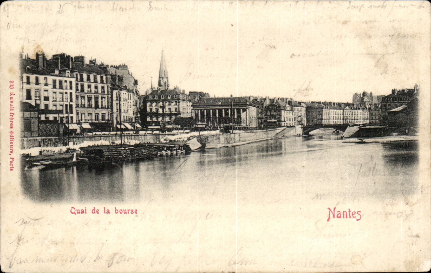 CPA Nantes Quay of the purse