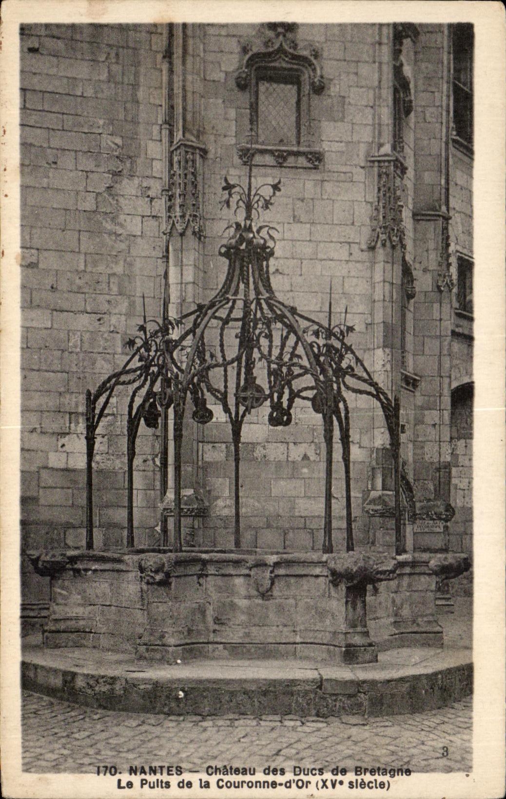 CPA Nantes Castle of the Dukes of Brittany Pults of the Crown