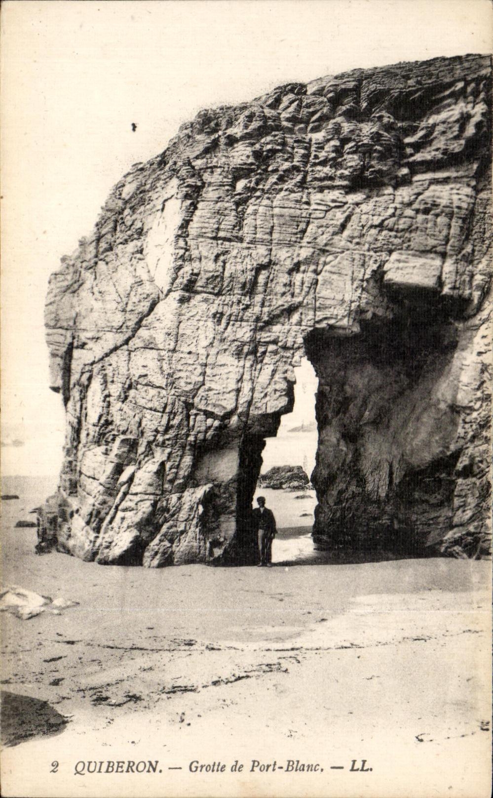 CPA Quiberon Grotte de Port Blanc