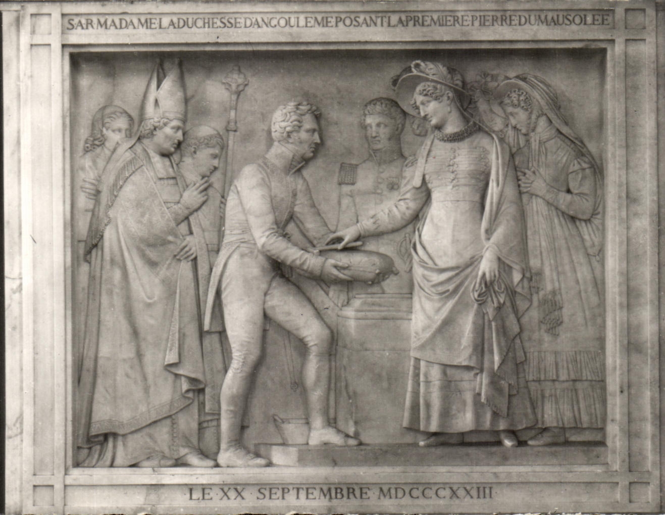 CPSM Chartreuse Auray ad interim Interior of the Funerary Vault Duchess Angouleme