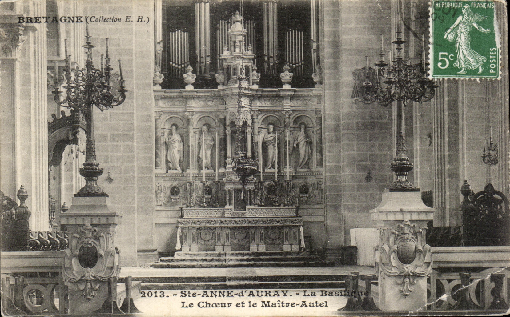 CPA Brittany Anne Auray the Basilica Chorus and the Master Furnace bridge Organ