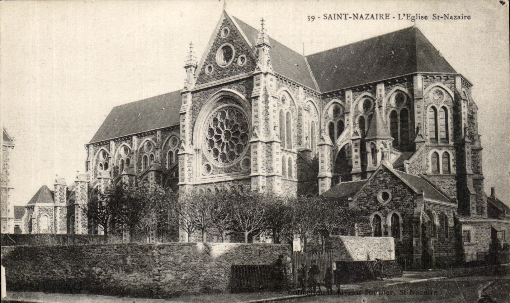 CPA Saint Nazaire Church Saint Nazaire