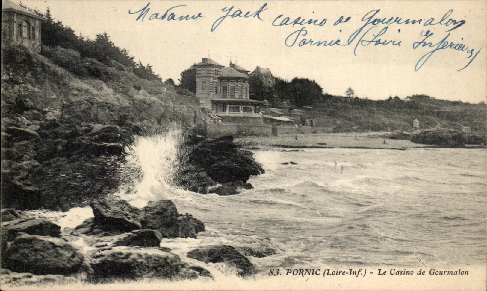 CPA Pornic Le Casino de Gourmalon