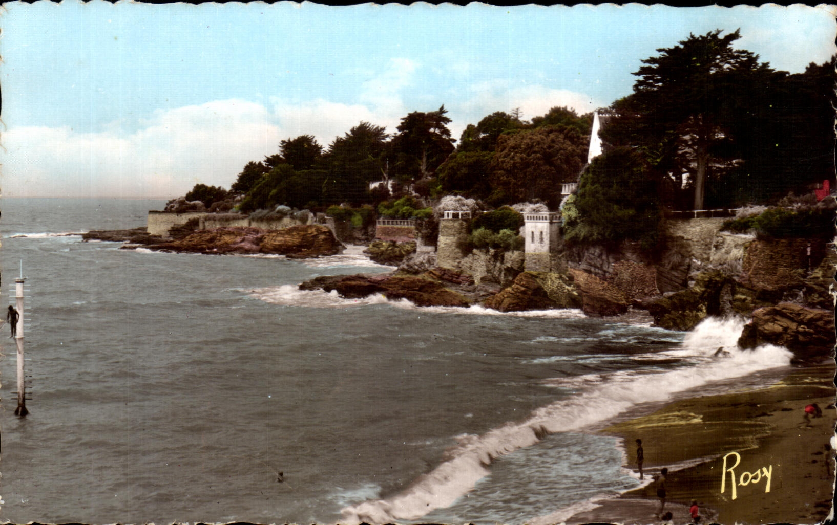 CPA Entre Ponic et Sainte Marie La Cote prise de la Noeveillard