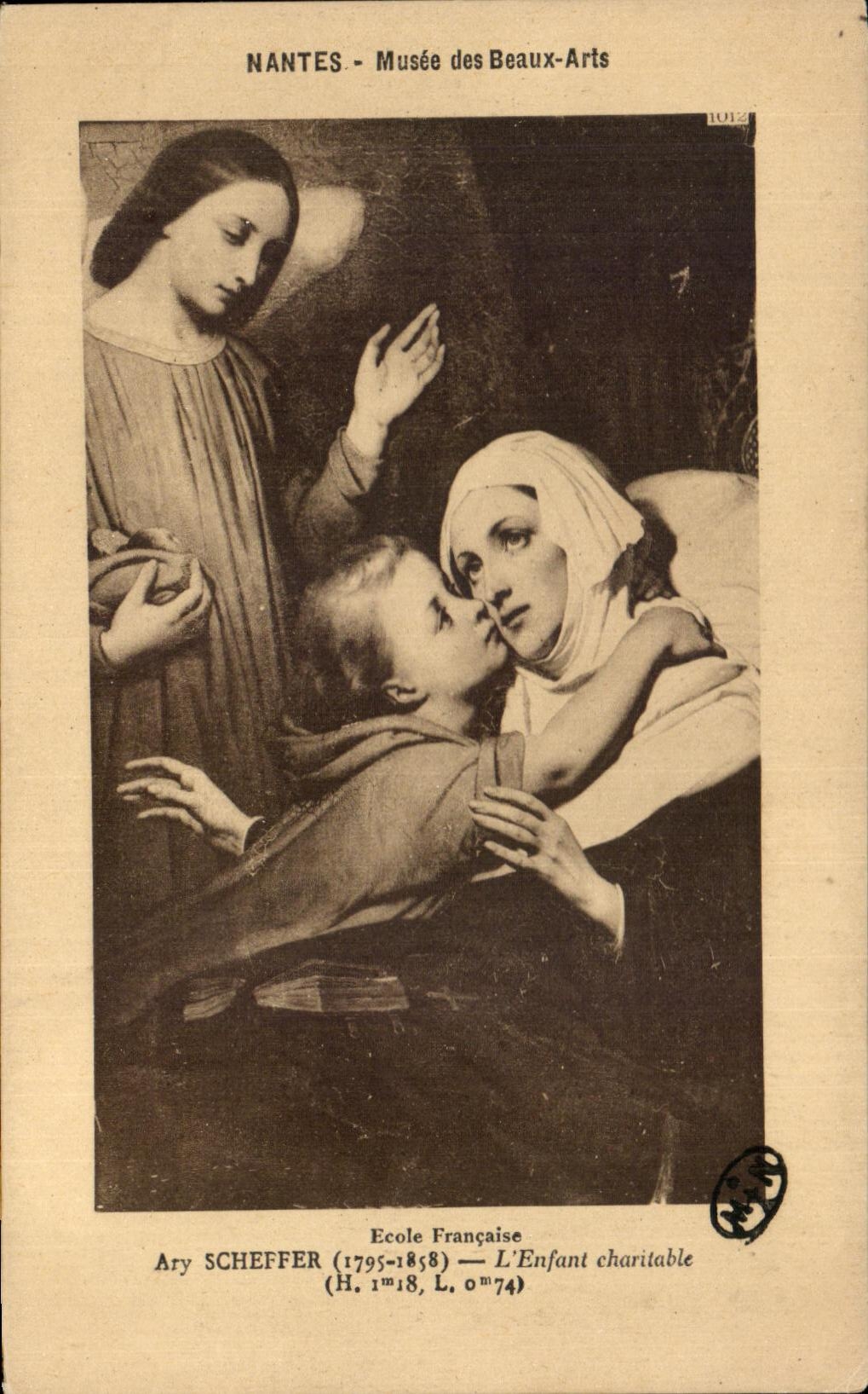 CPA French School Ary Scheffer charitable Child