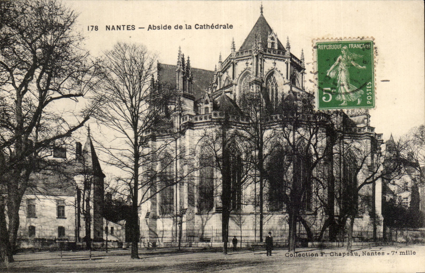 CPA Nantes Apse of the Cathedral