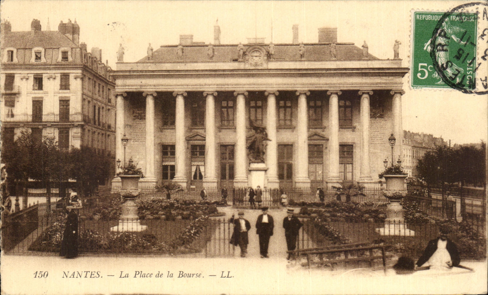 CPA Nantes the Place of the Stock Exchange