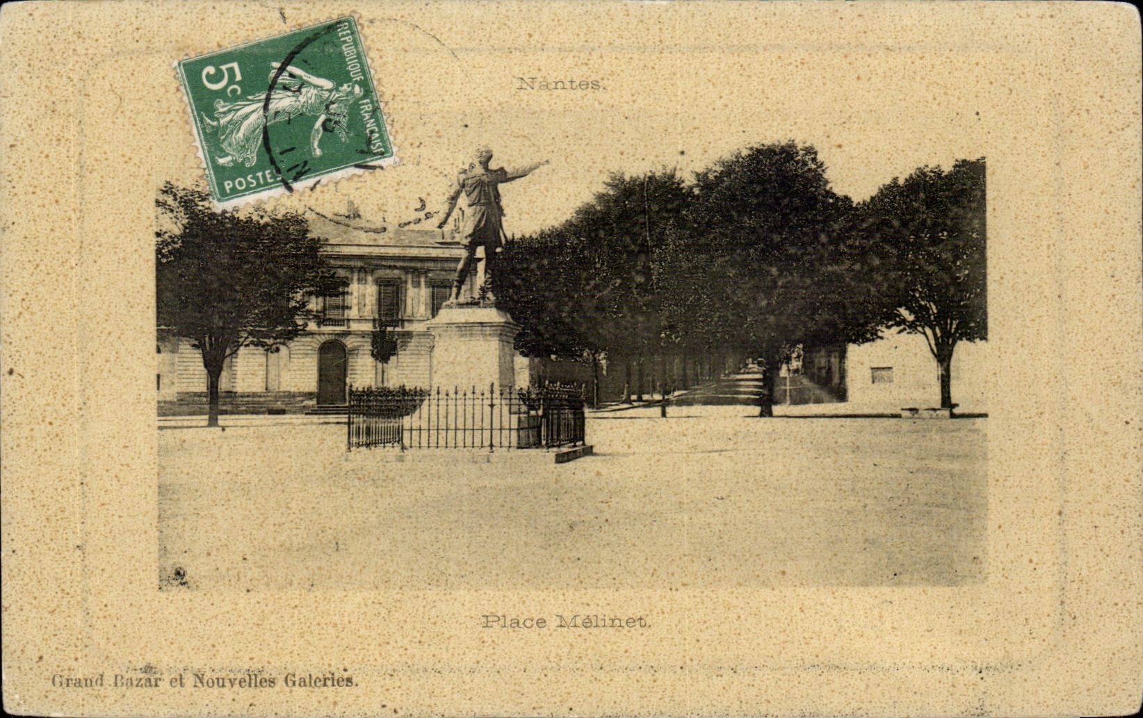 CPA Nantes Places Melinet