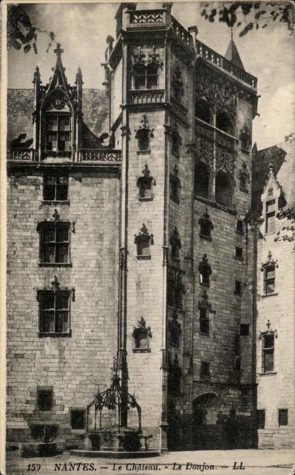 CPA Nantes the Castle the Keep