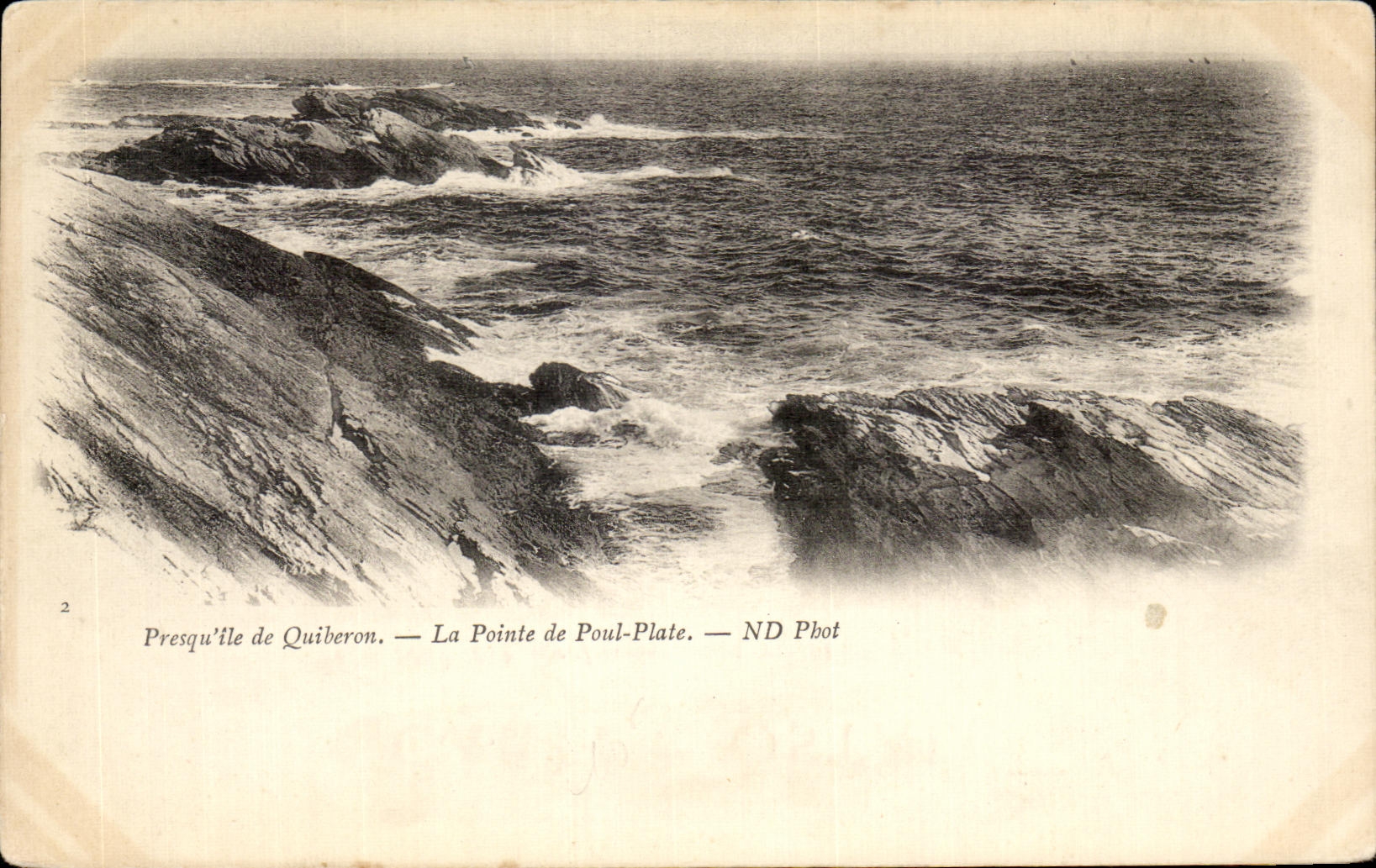 CPA Quiberon Presquile Top of Poul Punt