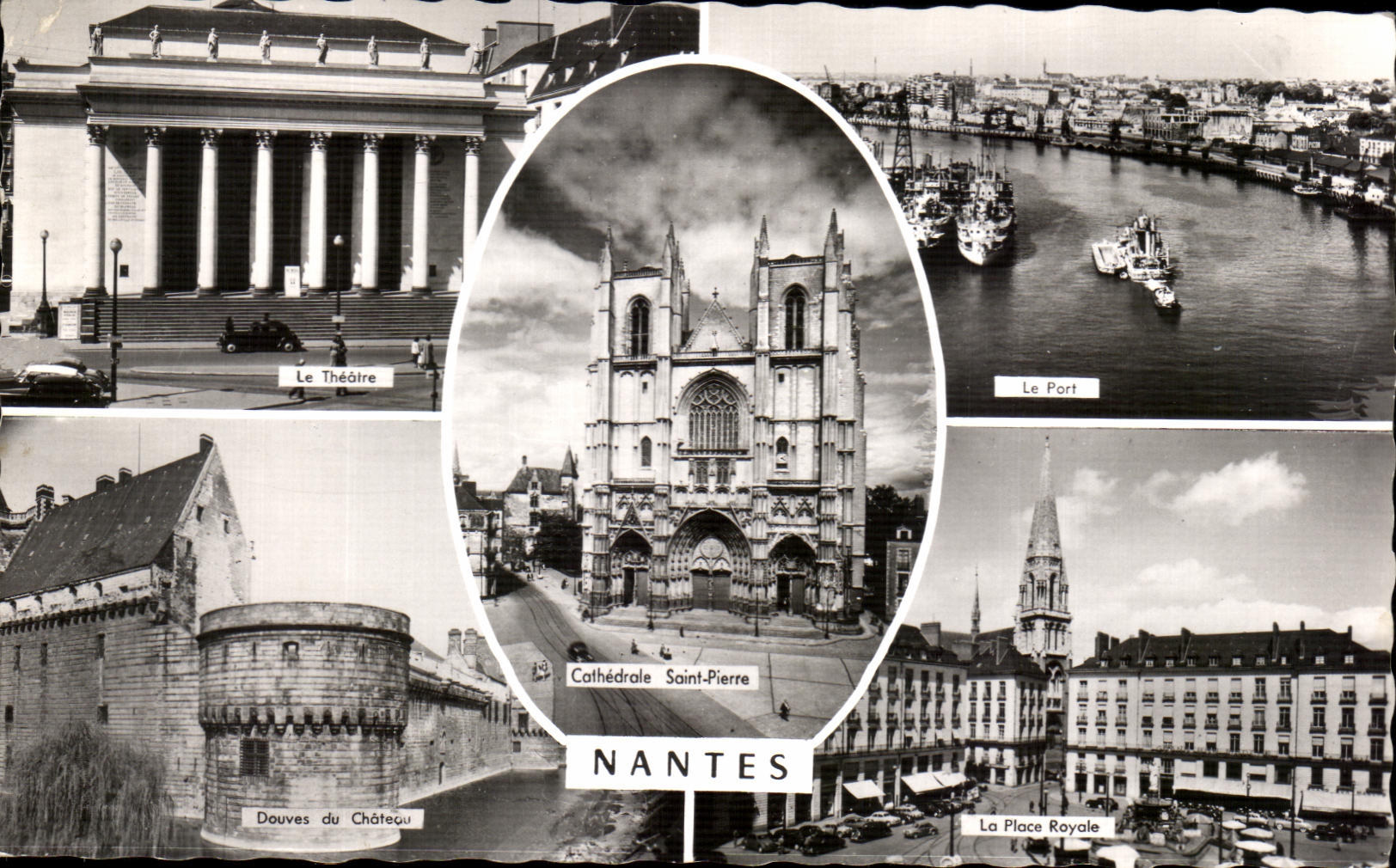 CPA Nantes Cathedral Saint Pierre