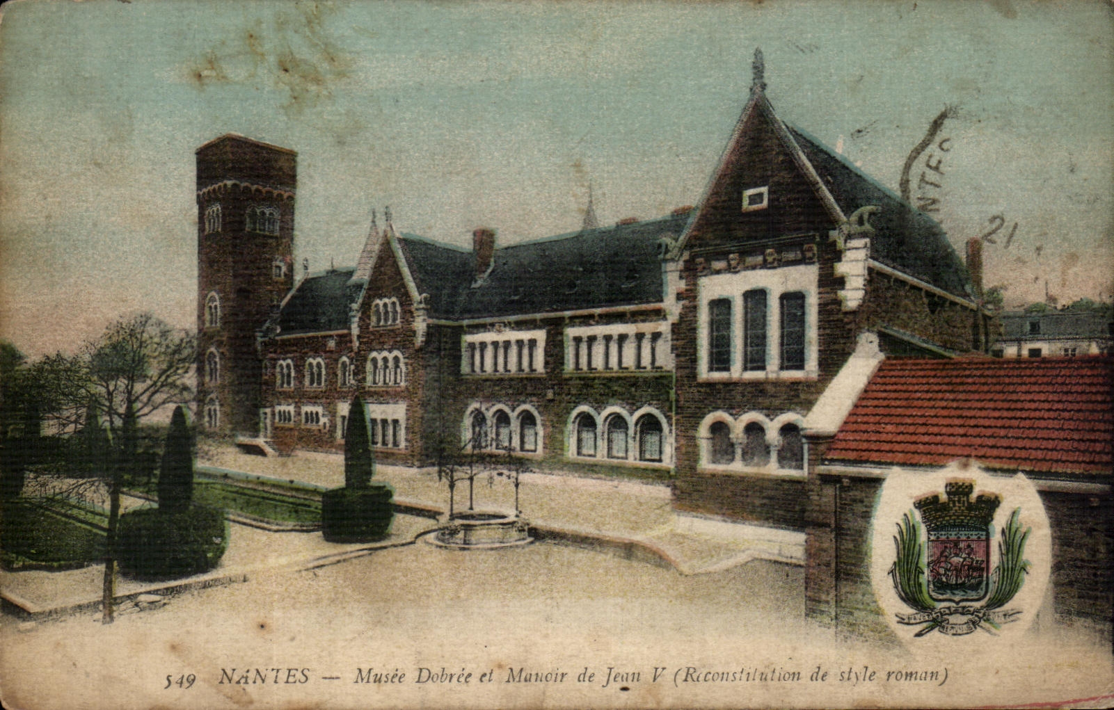 CPA Nantes Dobree Museum and Manoir of Jean V