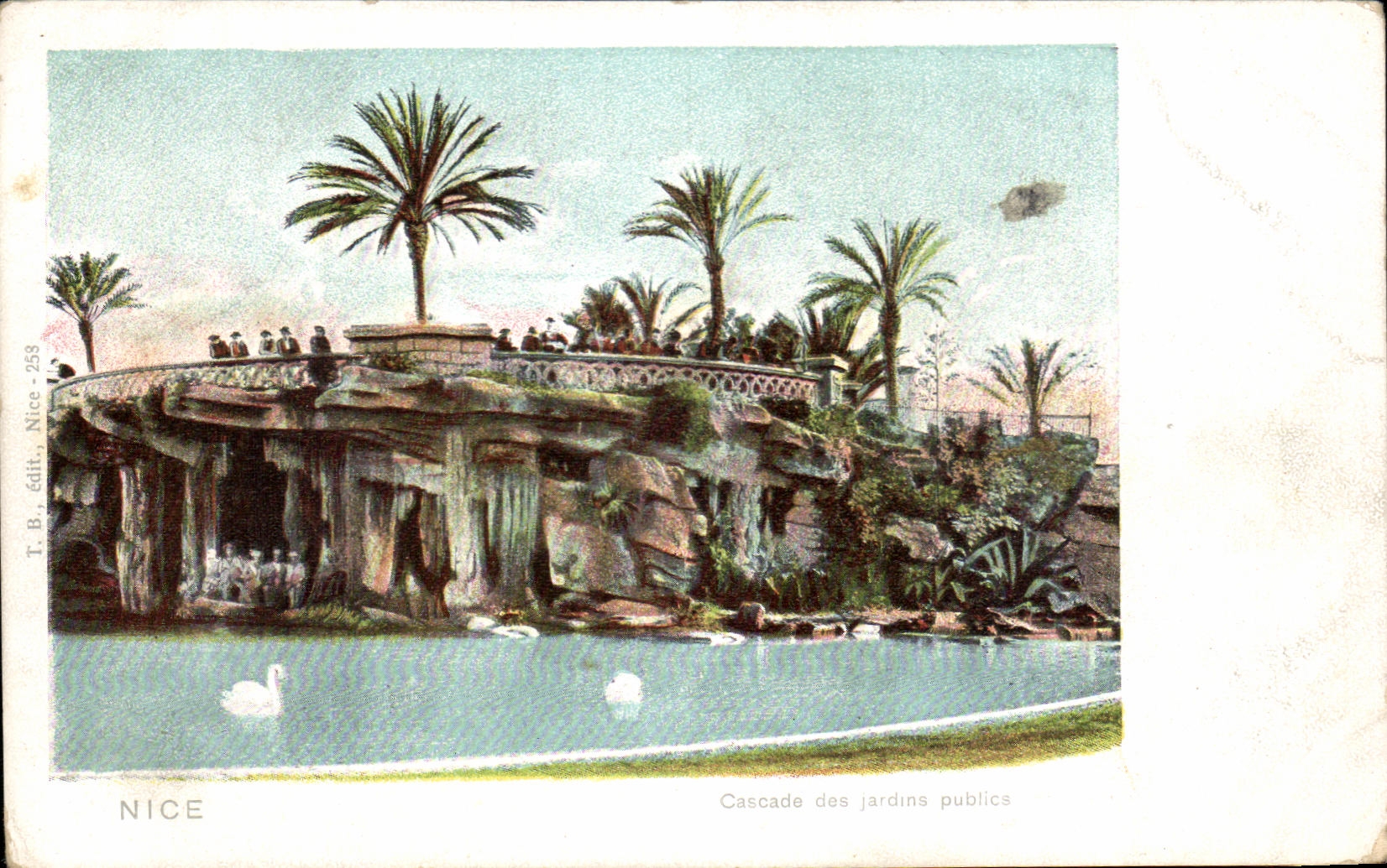 Cascadas de CPA Niza de los jardines publicos