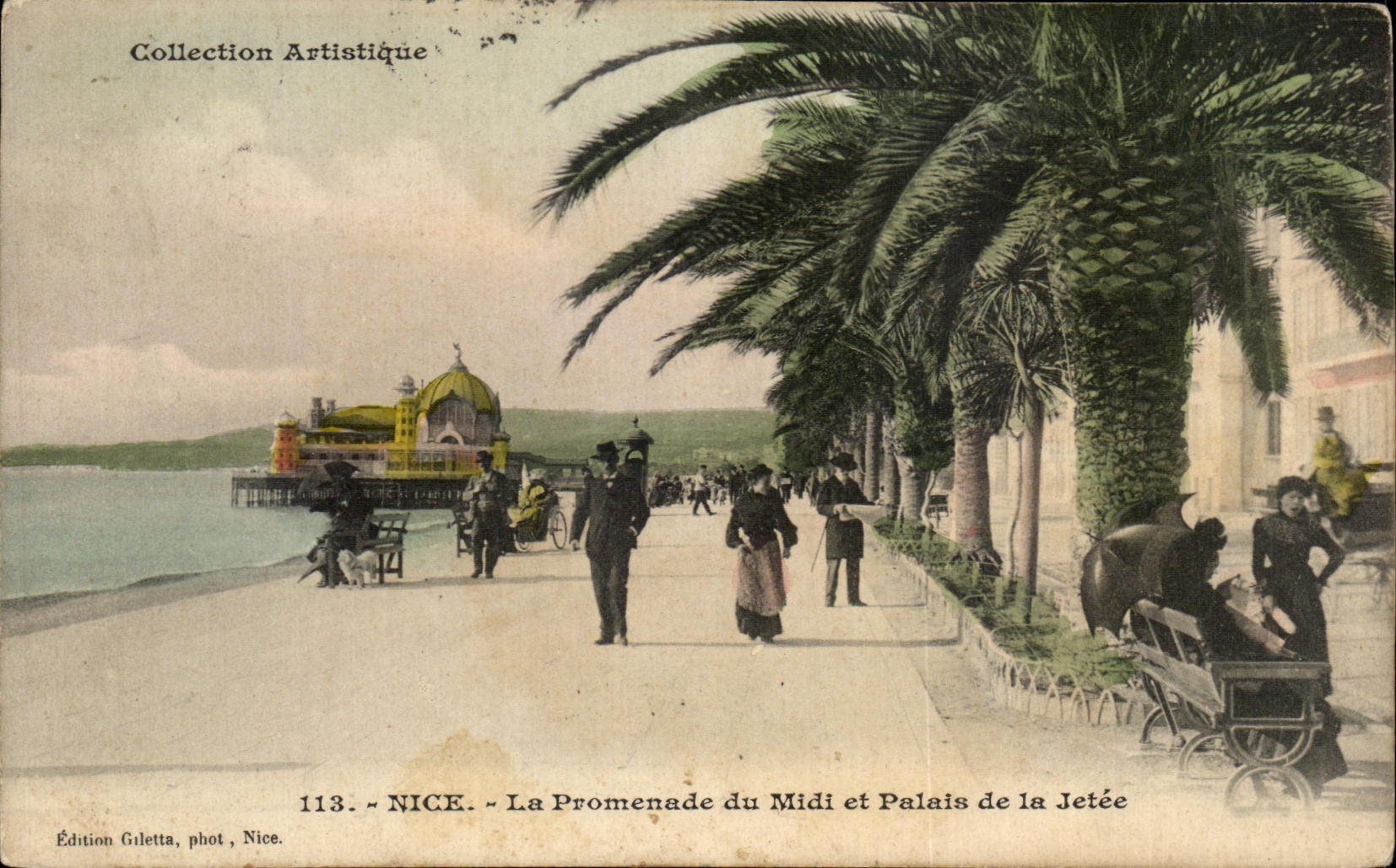 CPA Niza la caminata del sur y del paladar del embarcadero