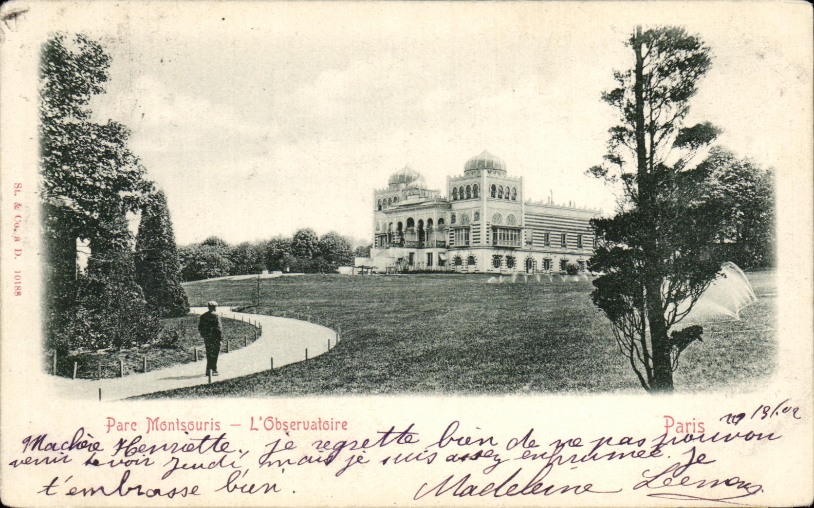CPA Paris Park Montsouris Observatory