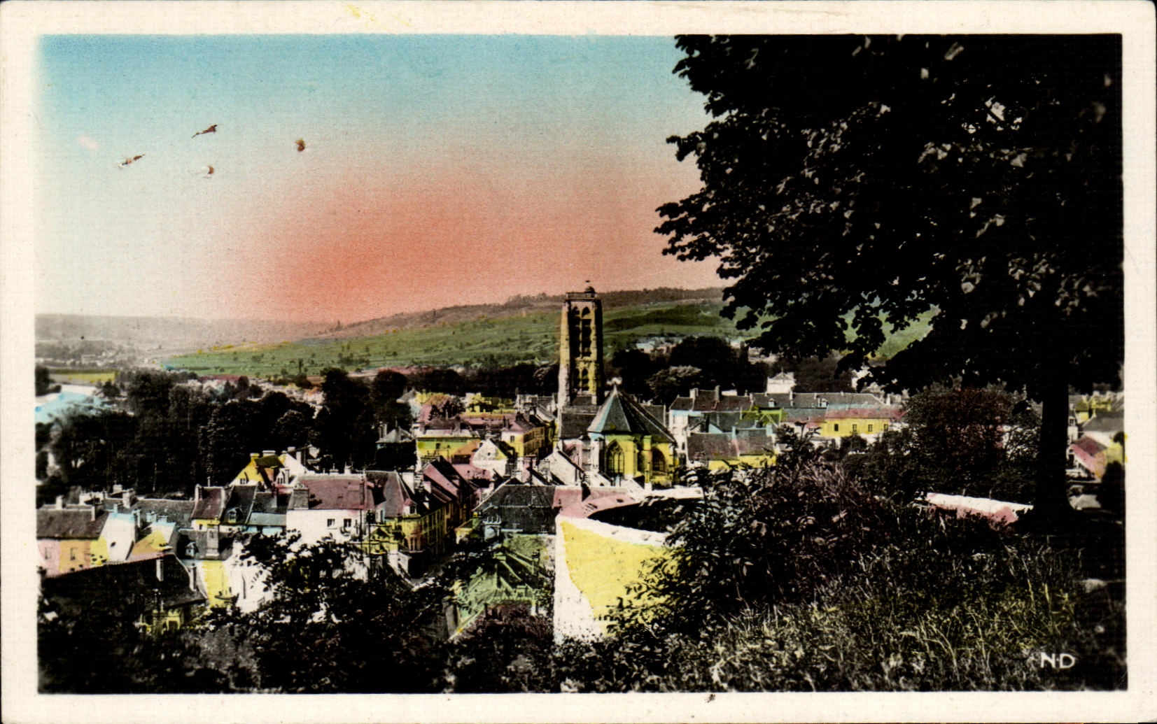 CPA Thierry Castle Seen from of the Castle