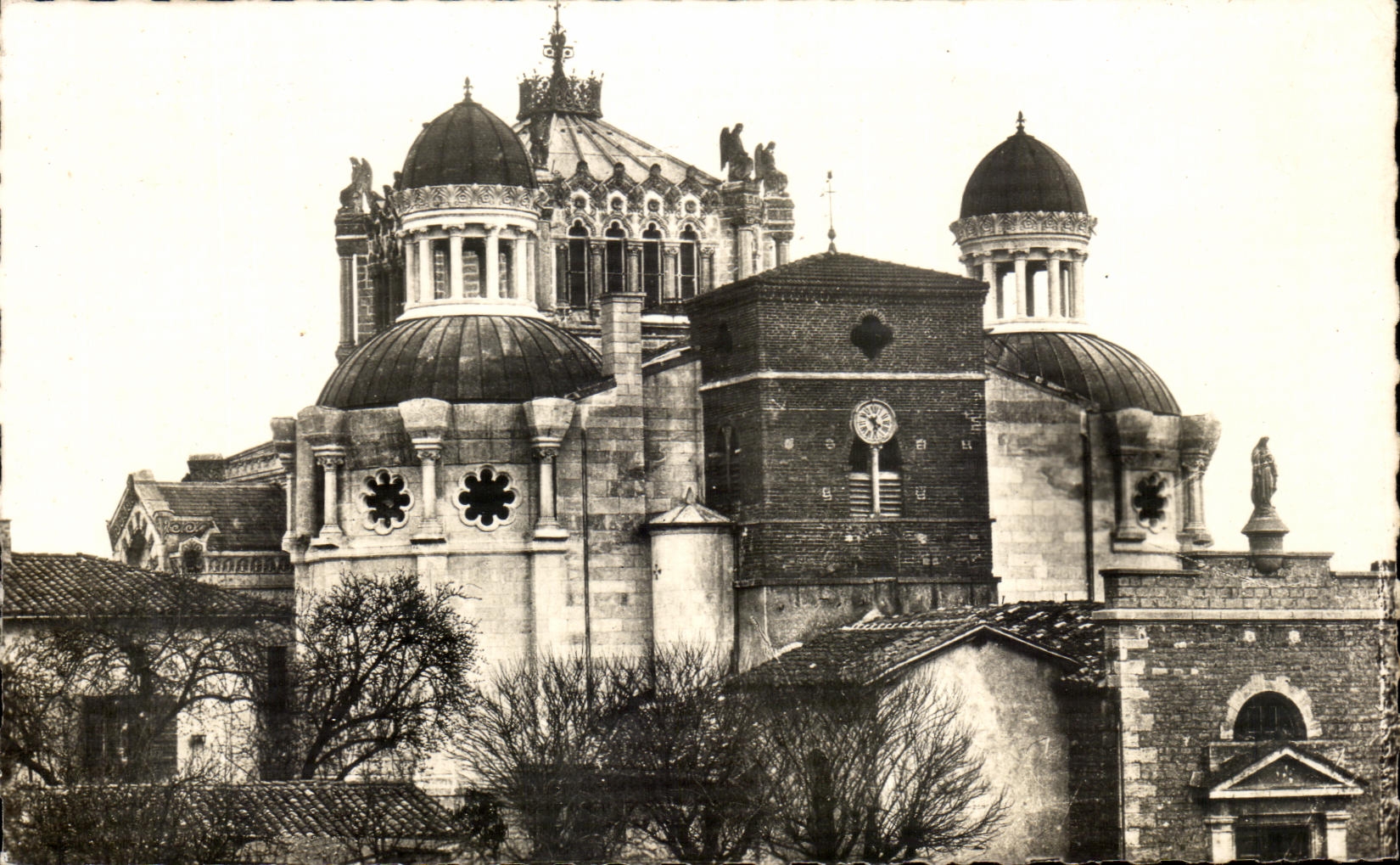 CPA Ars (Ain) the Basilica and I old Church Ars