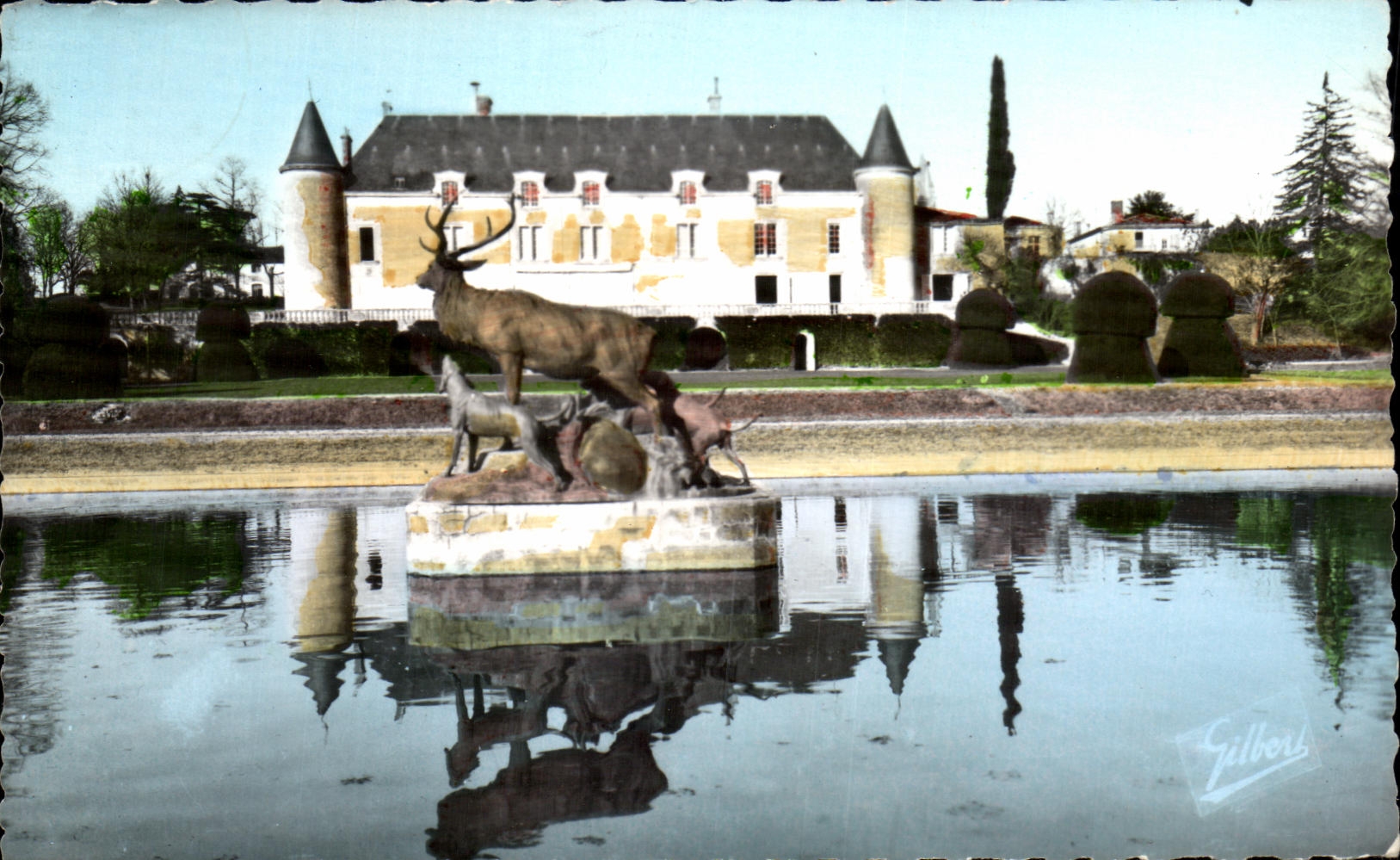 CPA Cognac Castle of St Brice the part water
