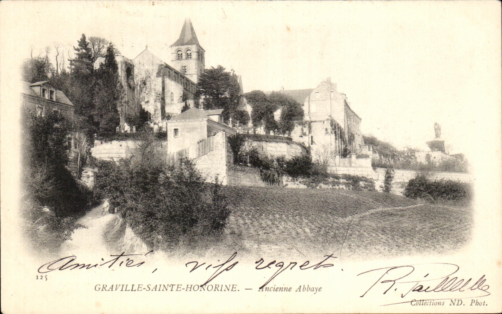 CPA Graville Sainte Honorine