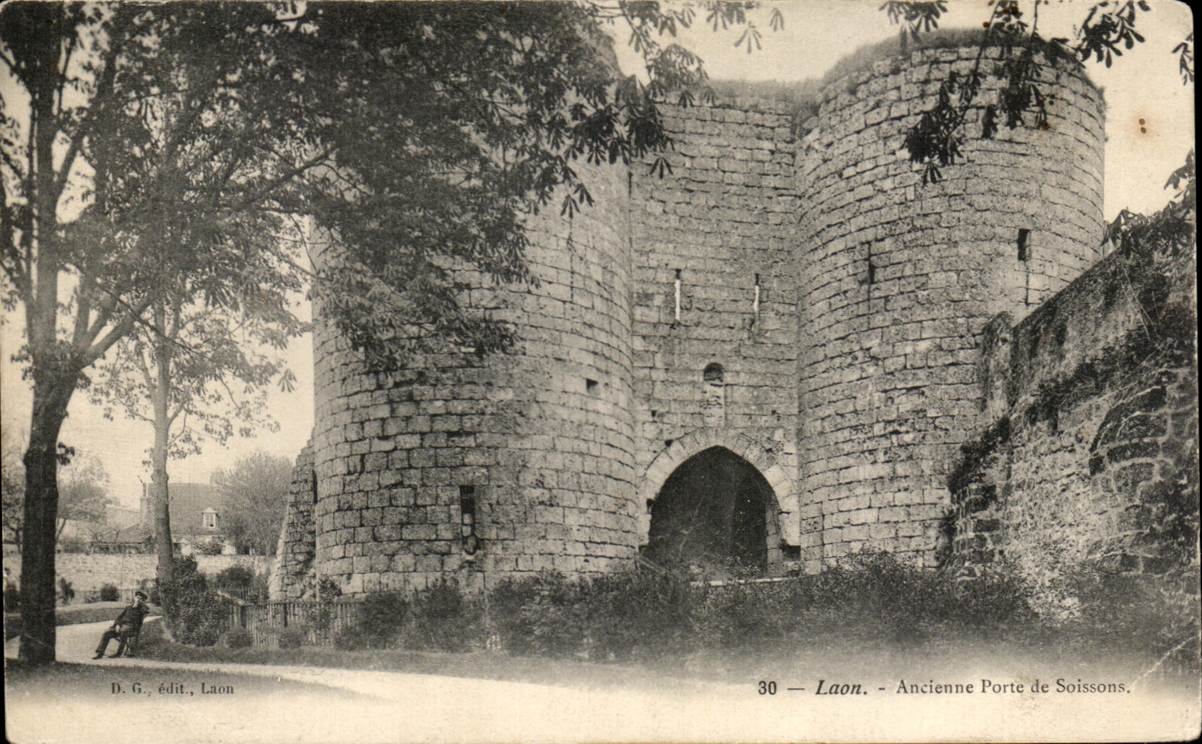 CPA Laon Ancienne Porte de Soissons
