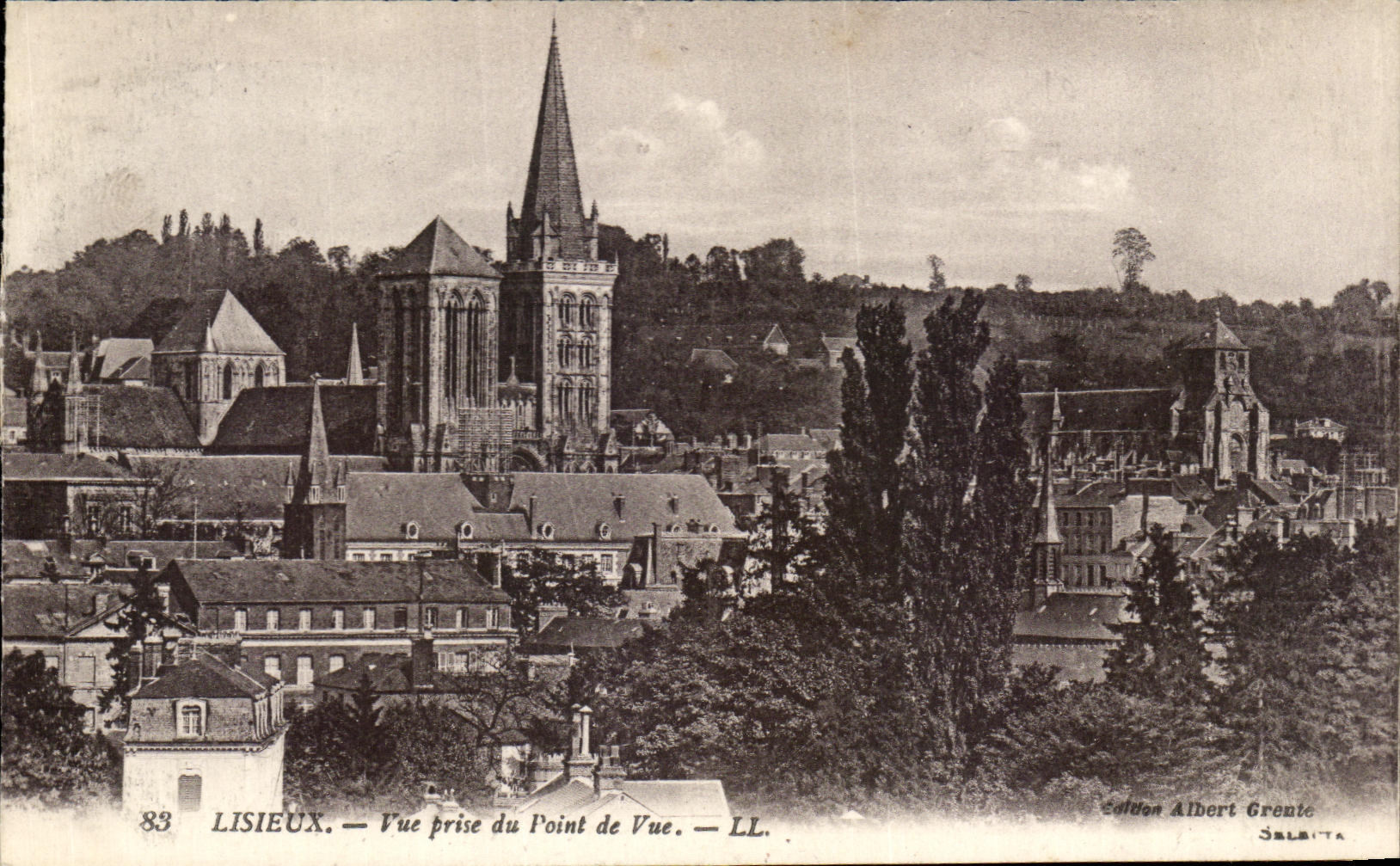 CPA Lisieux Vue prise du Point de Vue