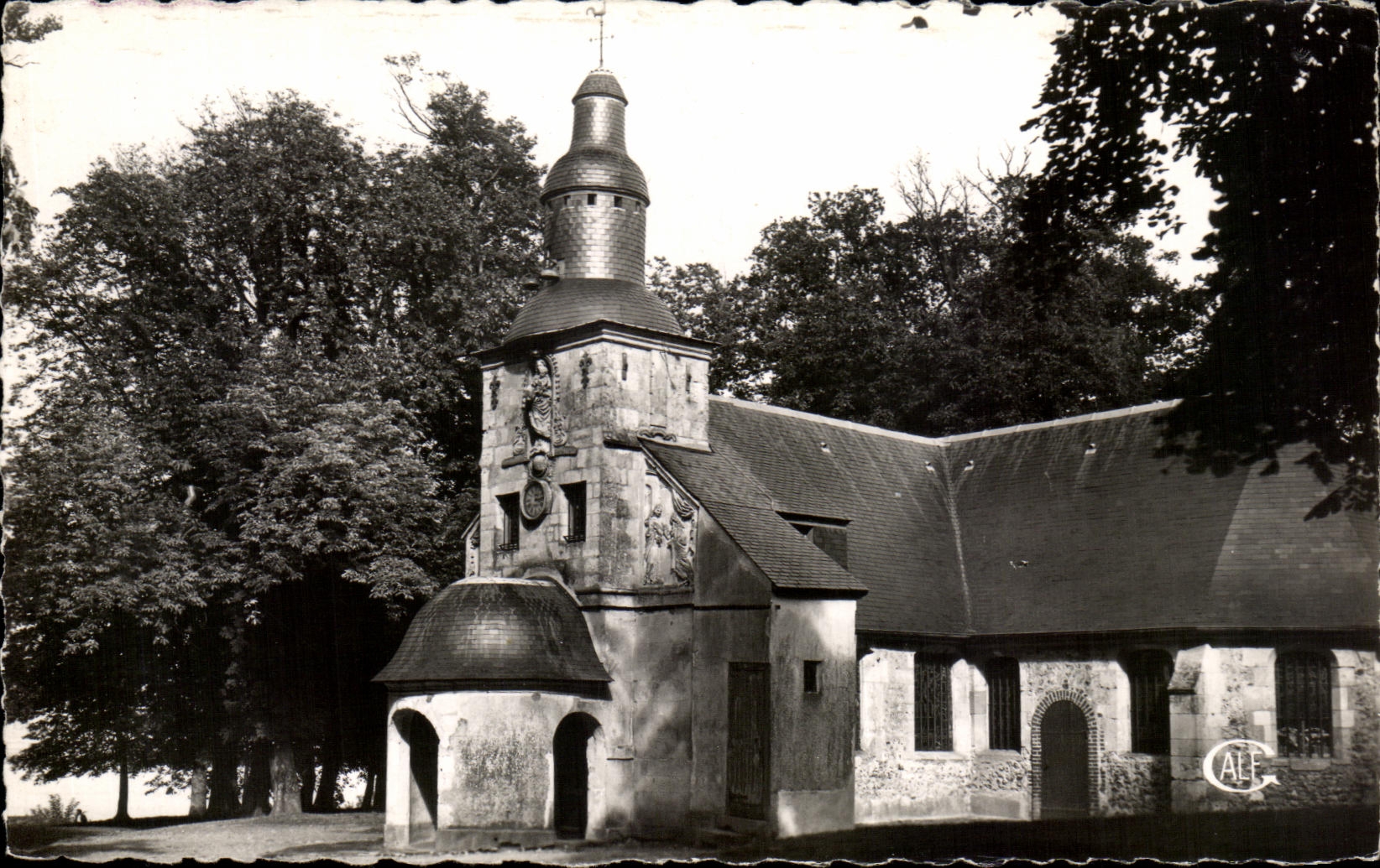 CPA Honfleur (Calvados) Chapelle de Notre Dame de Grace