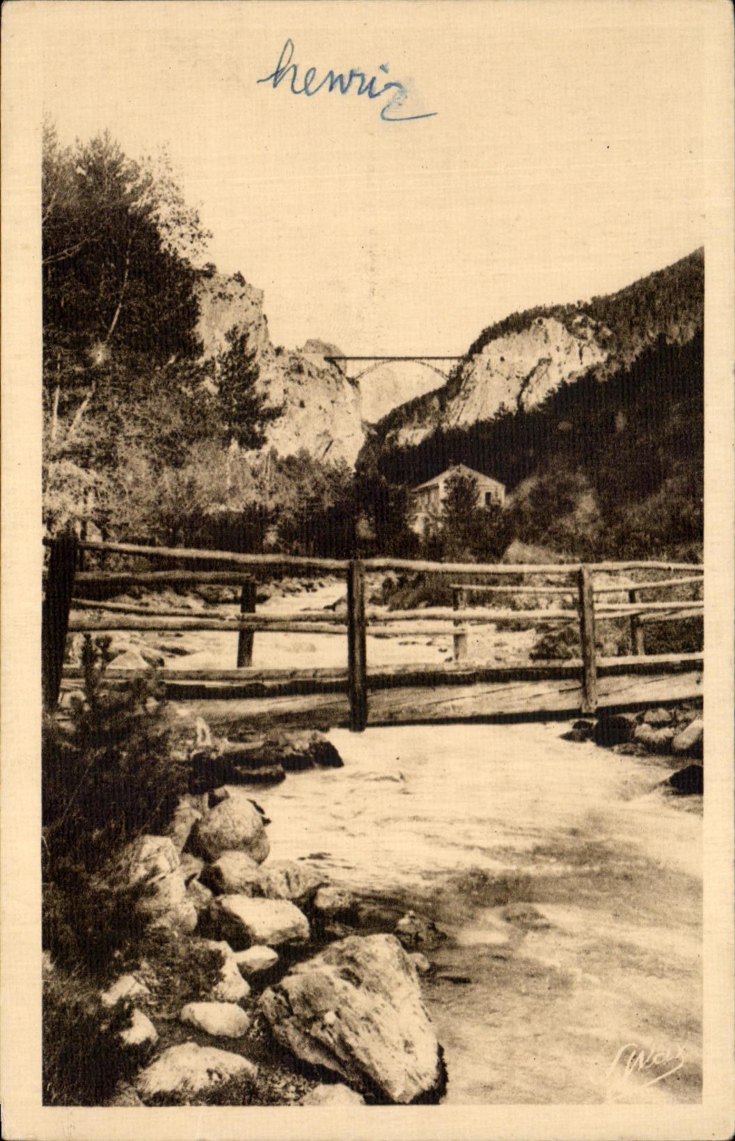 CPA Brianconnais artistico Briancon