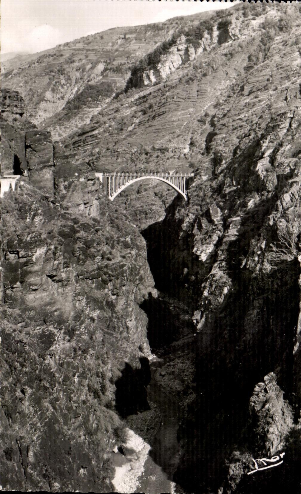 CPA Gorges De Daluis Le Pont de la Mariee