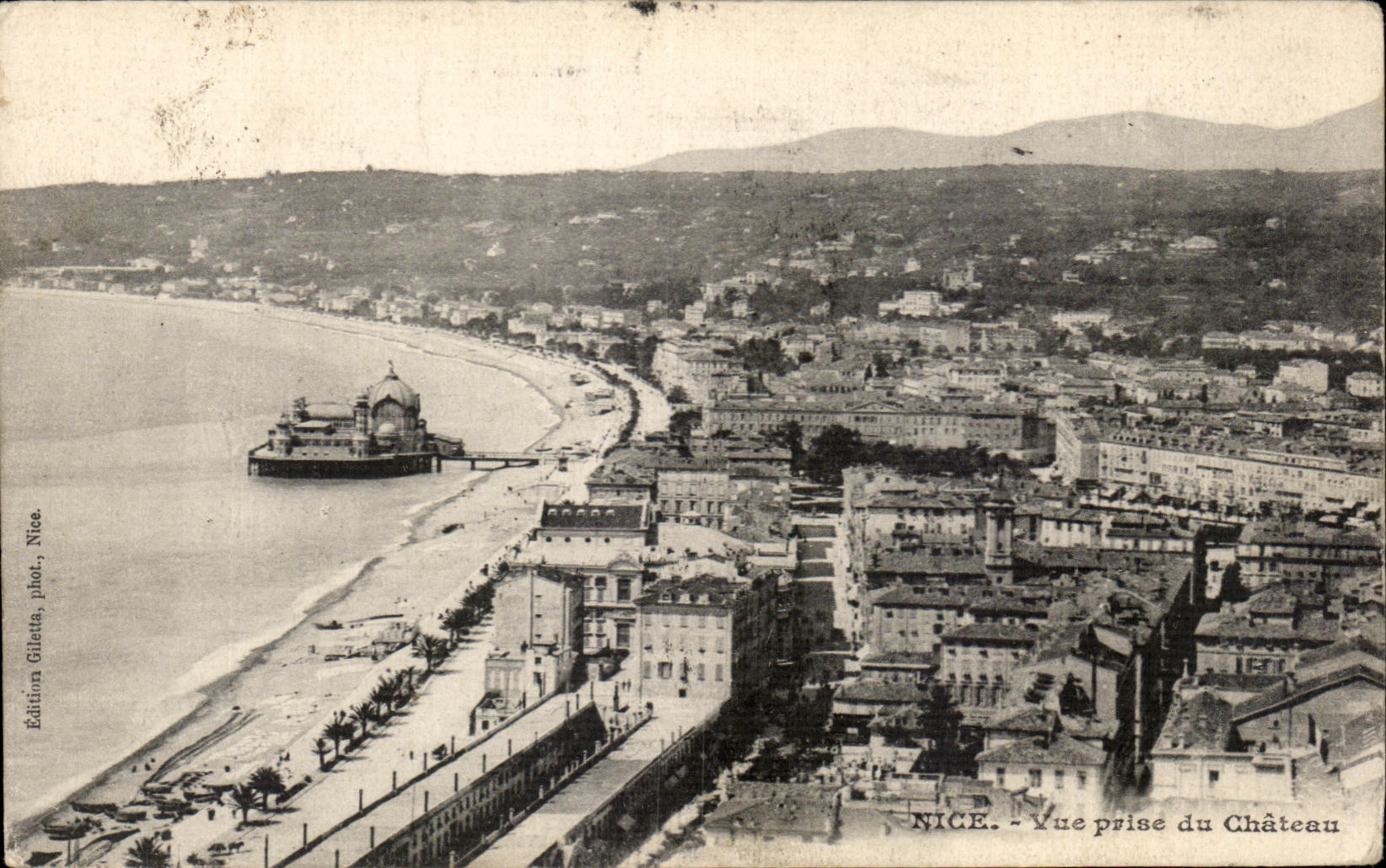 CPA Niza Pvise visto del castillo