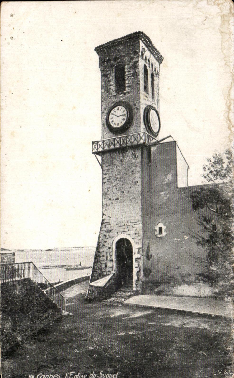 CPA Cannes Church of Suquet