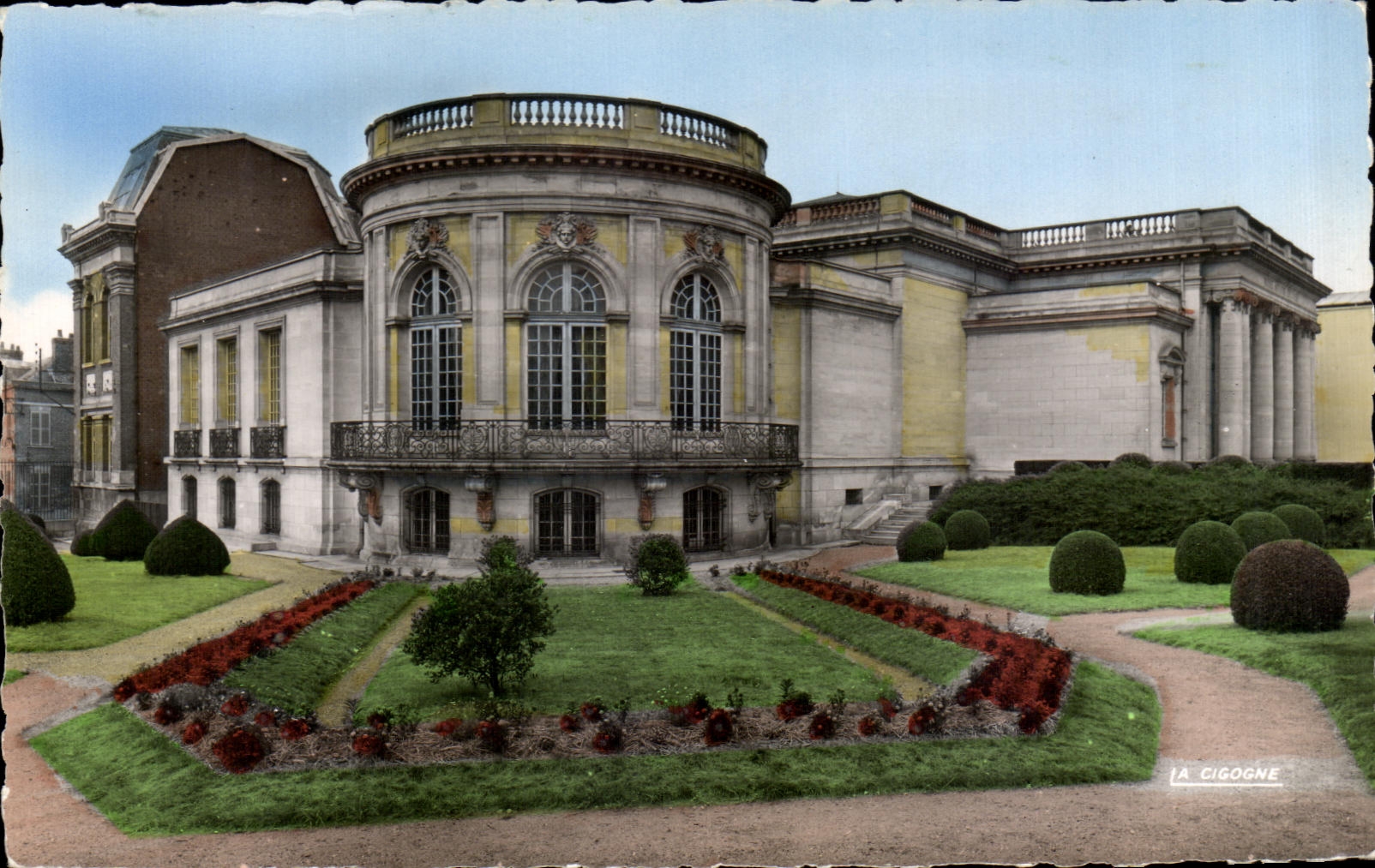 Saint Quentin de CPA el museo de la torre